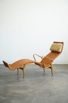 „Pernilla 3“ Loungesessel von Bruno Mathsson, skandinavisch