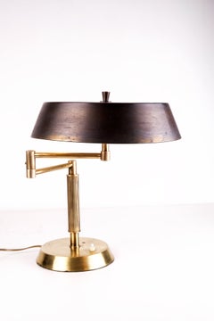 Mid-Century Stilnovo Swiveling Table Lamp, 1950's