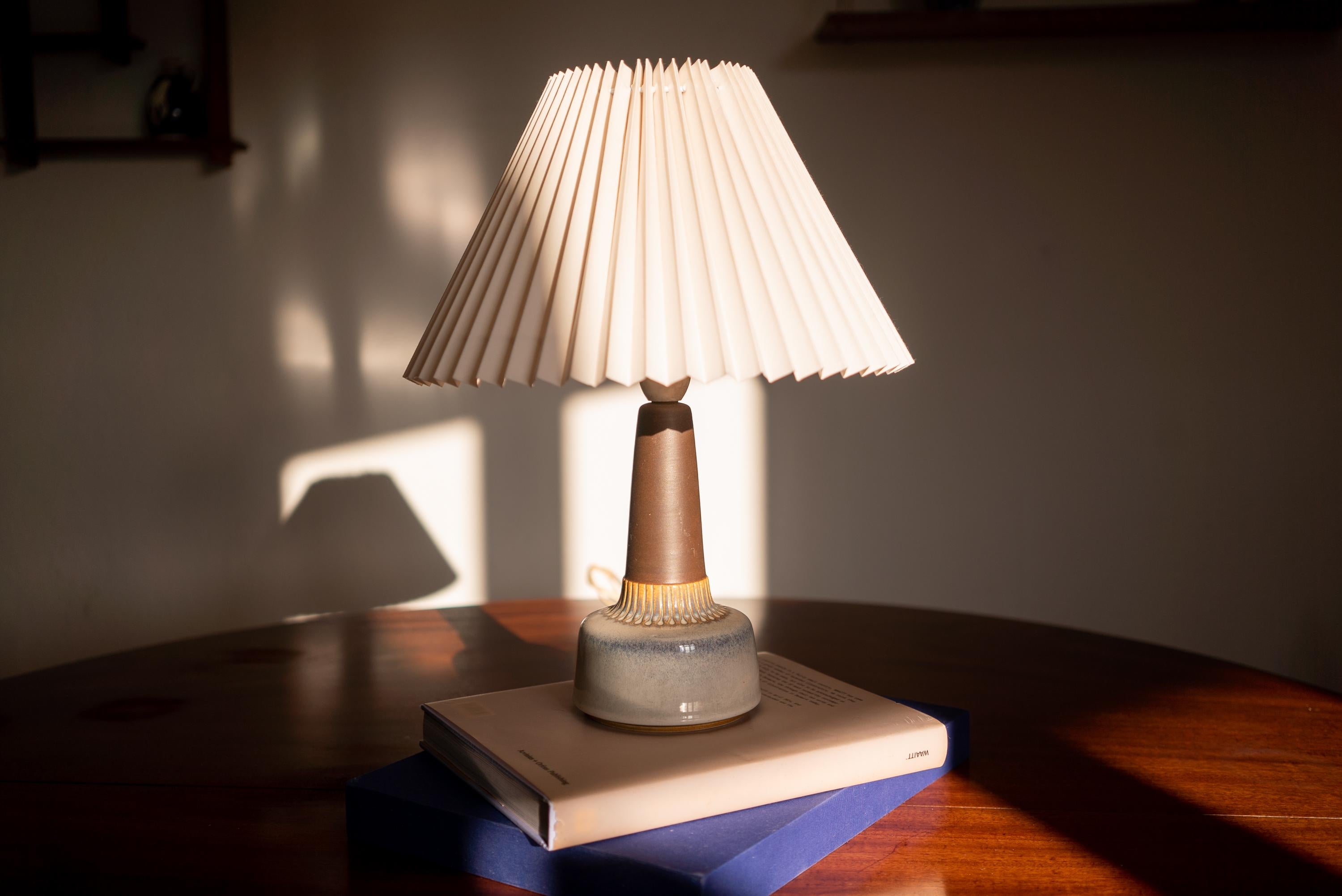 20th Century Søholm Stentøj, Einar Johansen, Ceramic Table Lamp, Denmark, 1960s For Sale