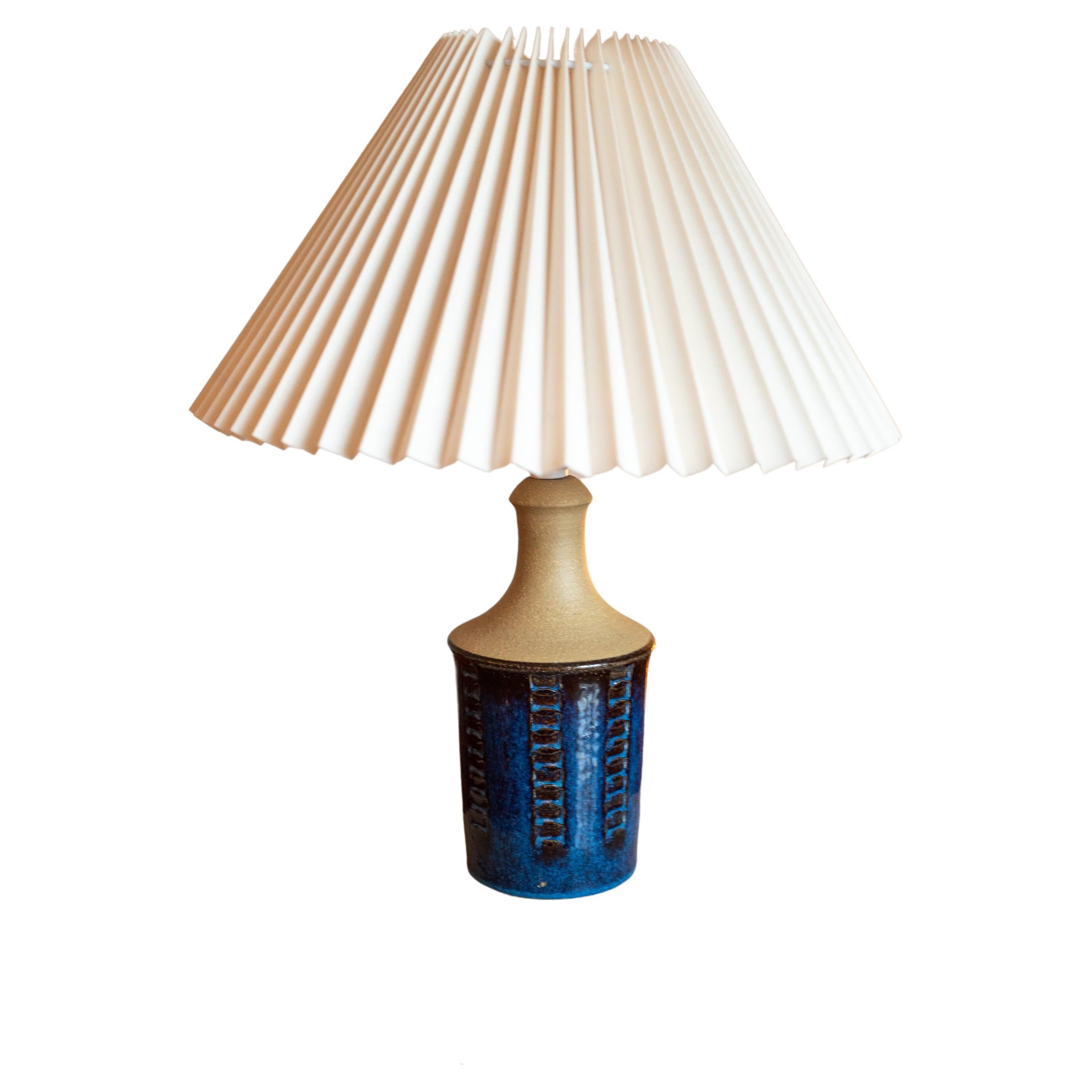 Søholm Stentøj, Maria Phillip, Lampada da tavolo in ceramica, Danimarca, anni '60
