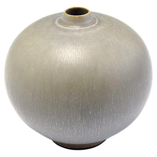Berndt Friberg, Stoneware Small Vase, Gustavsberg, Sweden, 1956