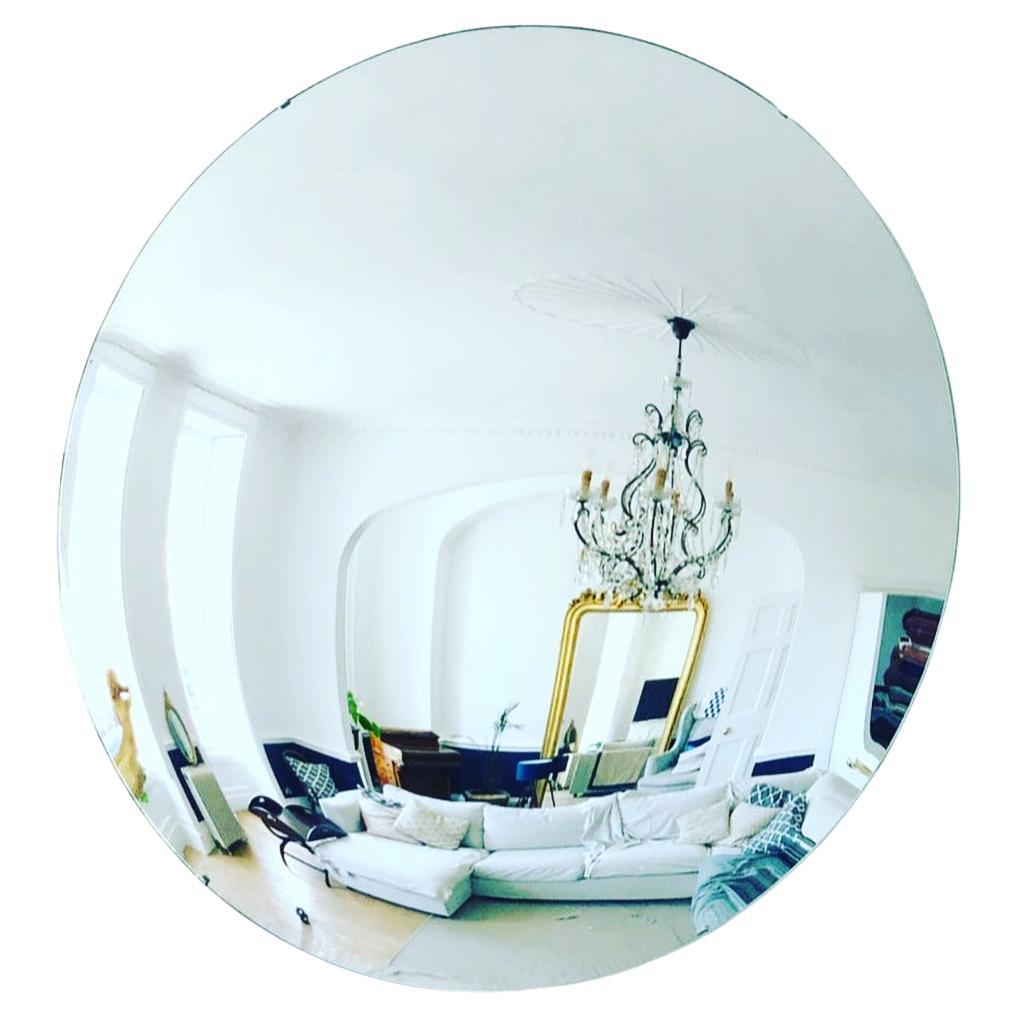Stilo Silver Convex Mirror 120 cm/ 47" Diameter