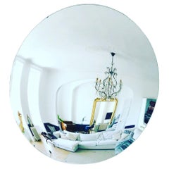 Stilo Silver Convex Mirror 120 cm/ 47" Diameter