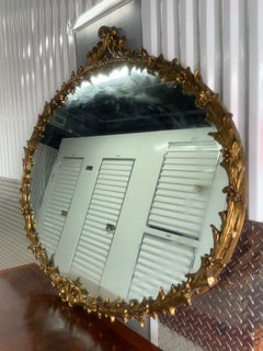 Large Fine Long Oval Gilt Gesso Rococo Louis VX Style