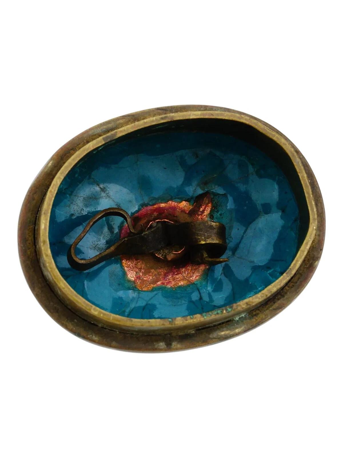 Ancienne jarre japonaise Meiji en émail cloisonné Dragon Goldstone Namikawa School en vente 3