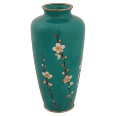 Japanische Cloisonné-Emaille-Vase von Inaba Kyoto