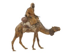 Antique Austrian Bergmann Bronze Bedouin Sculpture