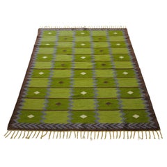 Vintage "Garden" rug by Berit Koenig Woelfer