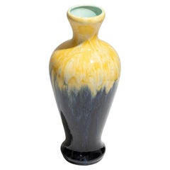 Art Deco Faience Vase, Boch Frères Keramis, 1930s
