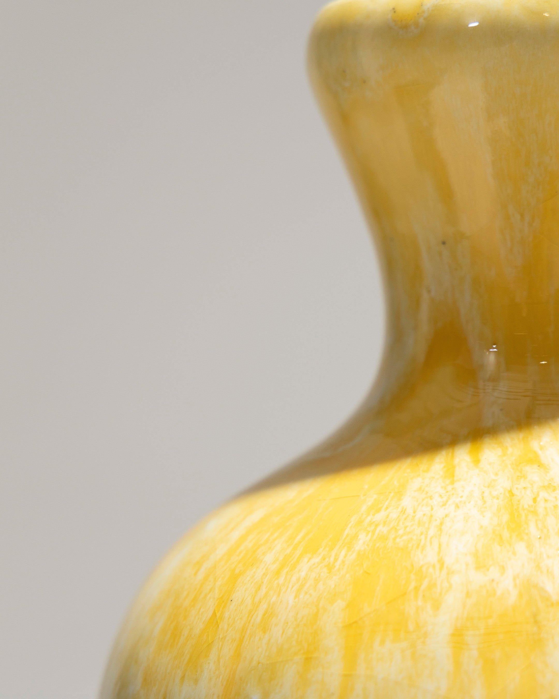 Vase en faïence Art déco, Boch Frères Keramis, années 1930 en vente 3