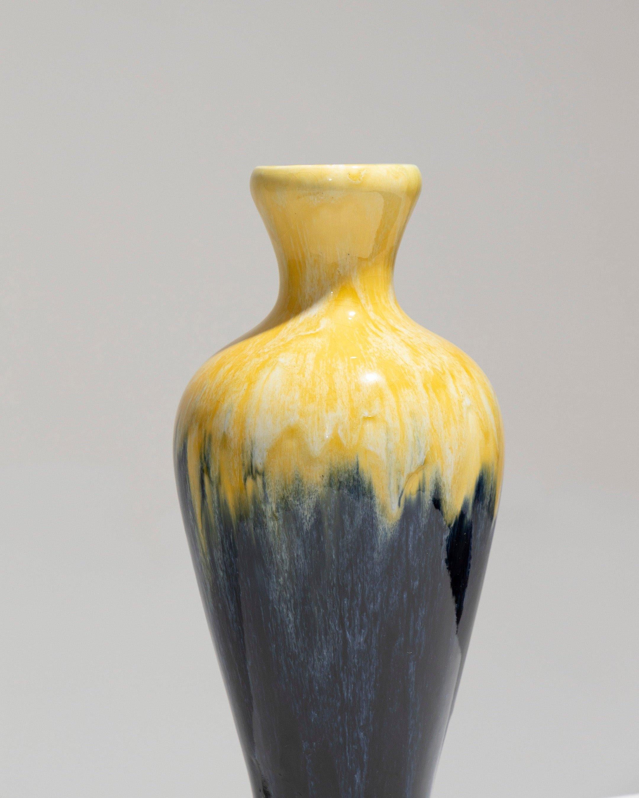 Vase en faïence Art déco, Boch Frères Keramis, années 1930 Bon état - En vente à PARIS, FR