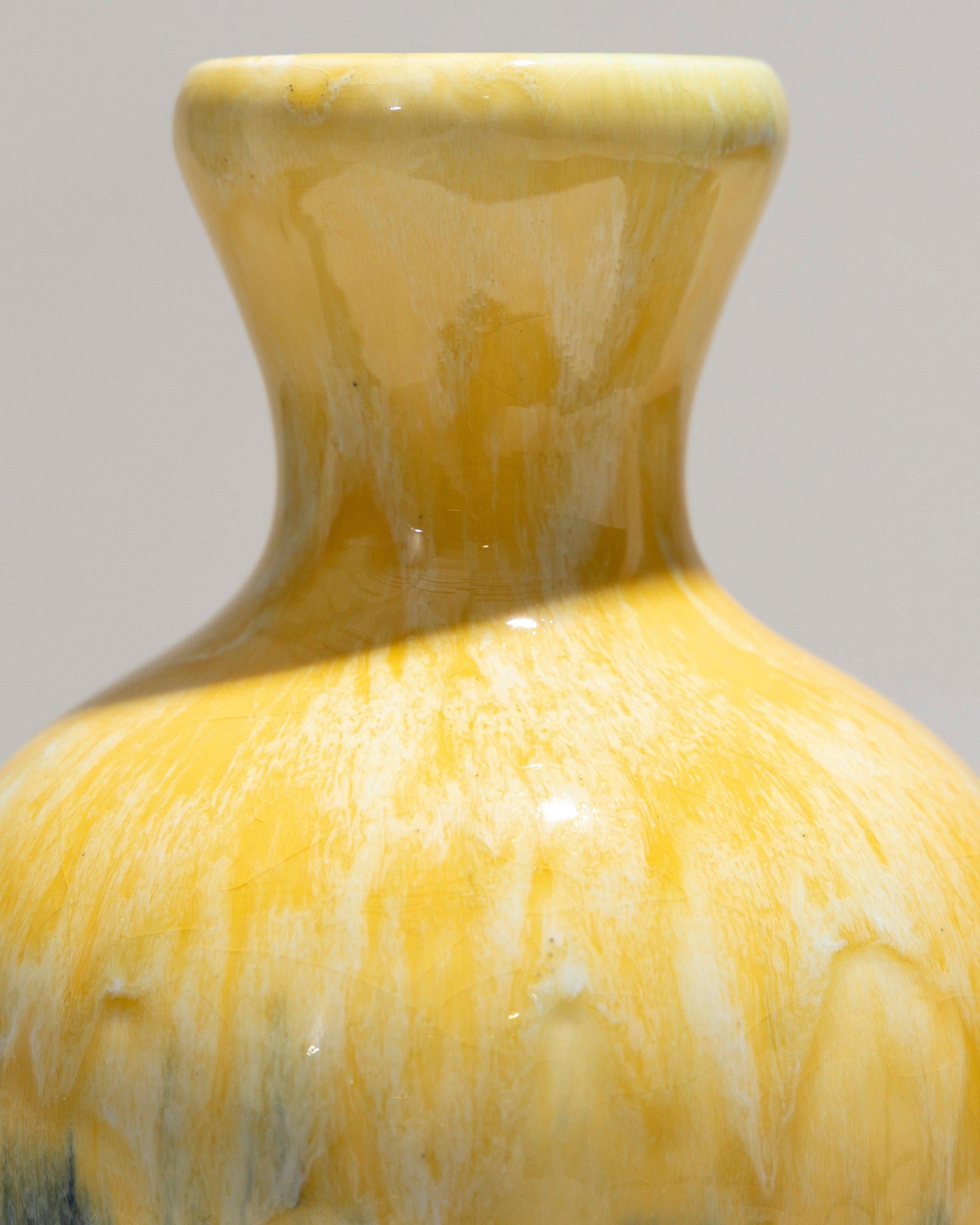 Vase en faïence Art déco, Boch Frères Keramis, années 1930 en vente 1