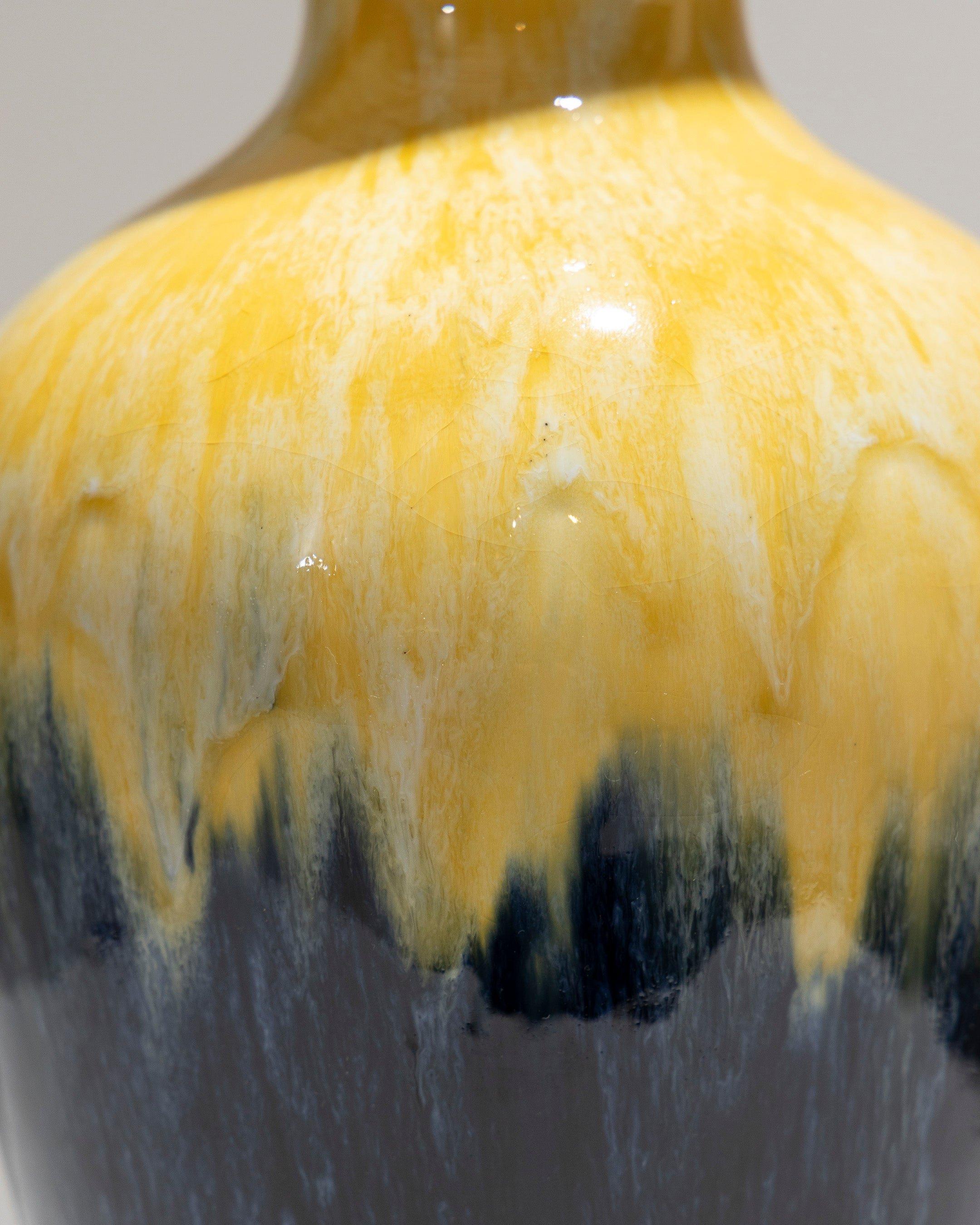 Vase en faïence Art déco, Boch Frères Keramis, années 1930 en vente 2