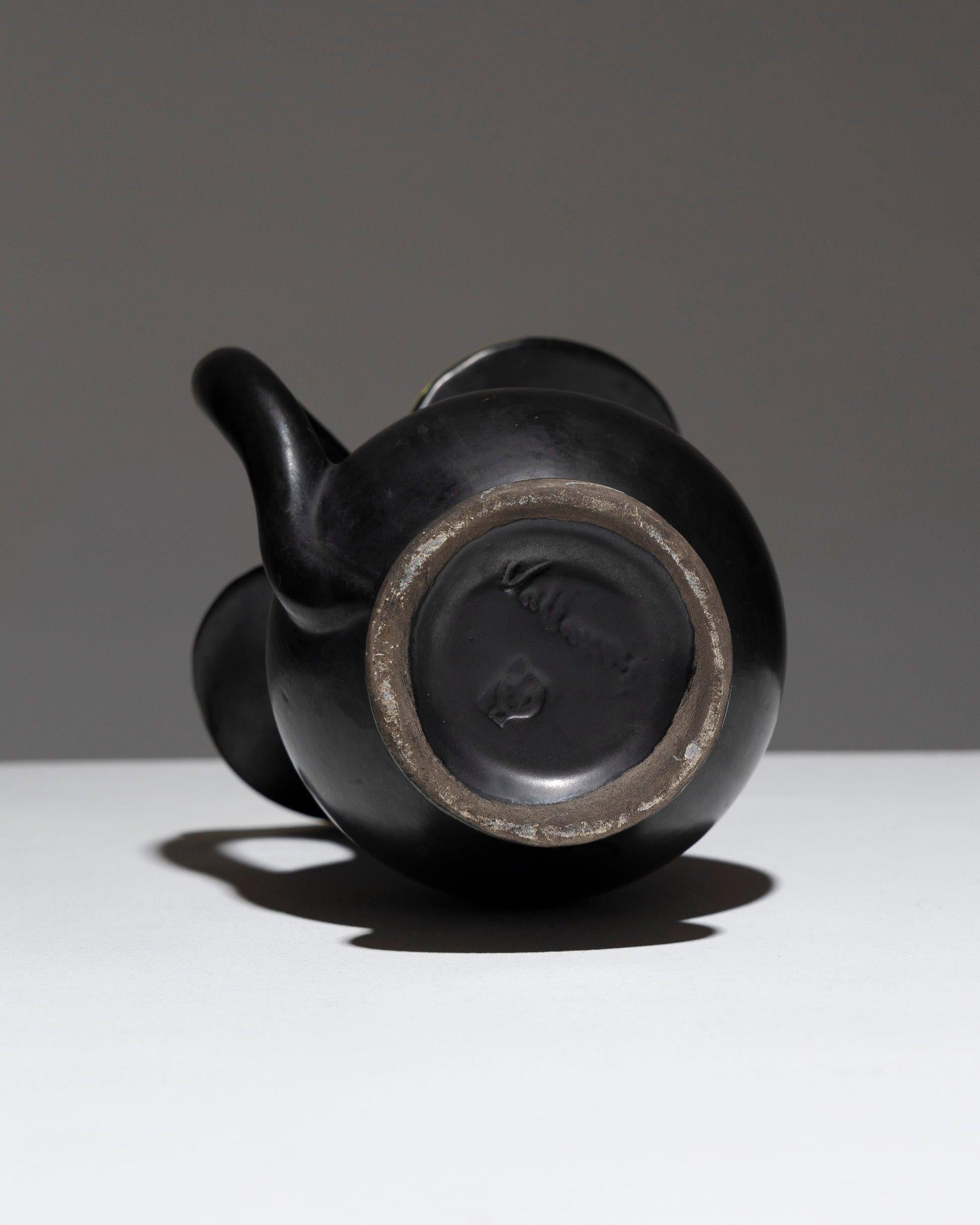 Free-Form Ceramic Pitcher, Vallauris, 1950s For Sale 1