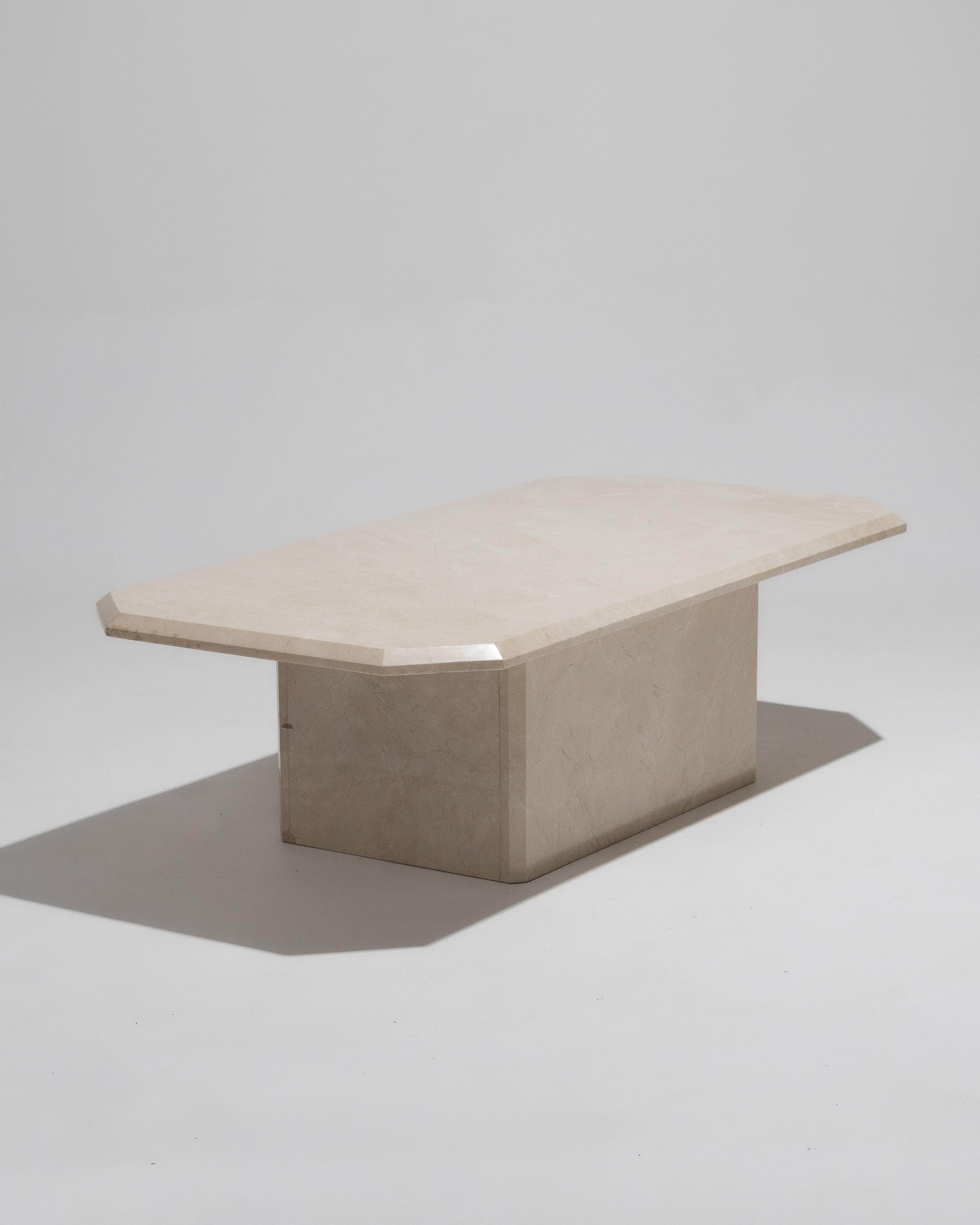 Highville stone coffee table, 1970s In Good Condition For Sale In PARIS, FR