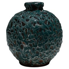 Small Spherical Ceramic Vase, 1940s