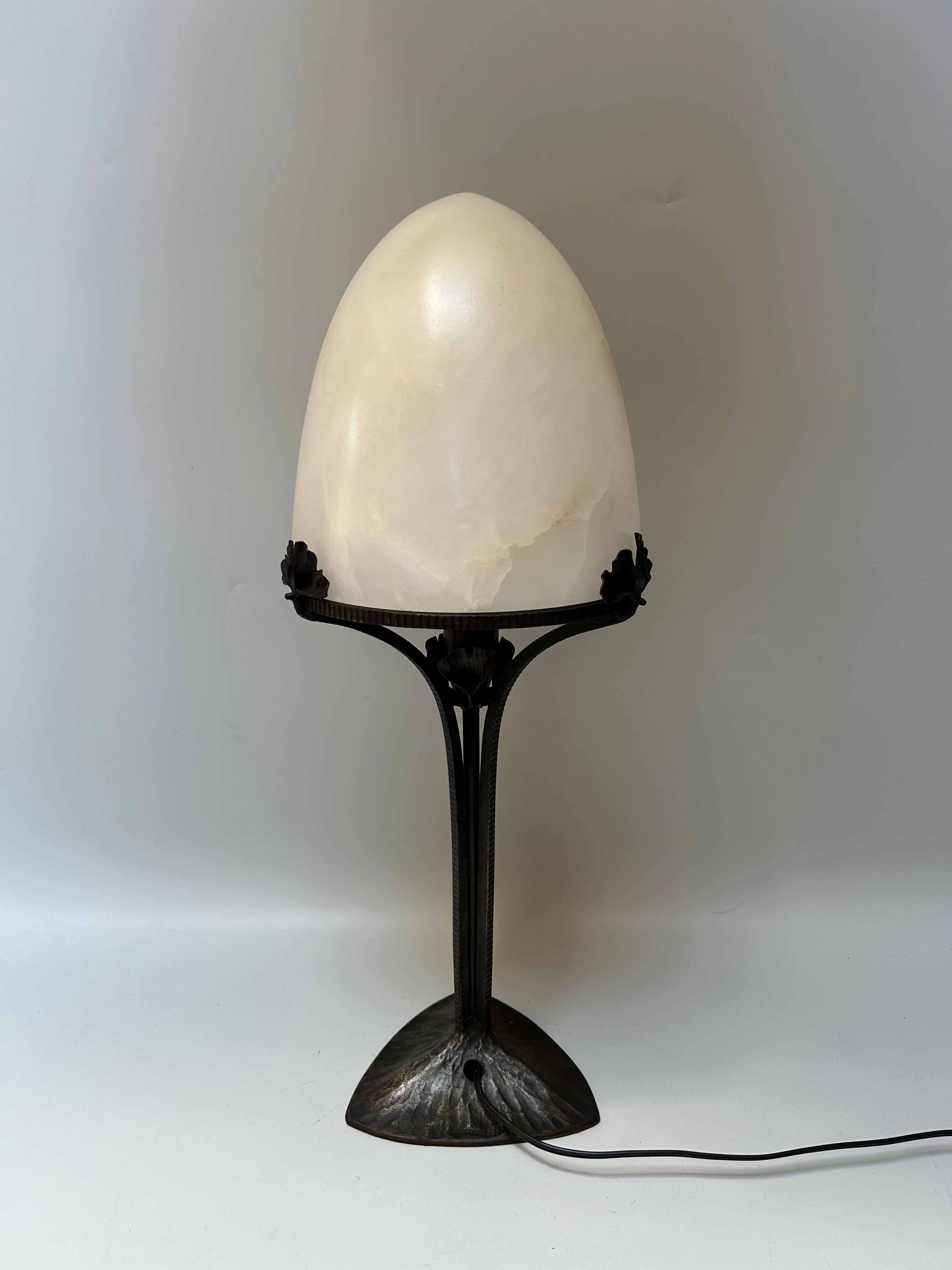 Lámpara Art Déco de Henri Fournet Francés en venta
