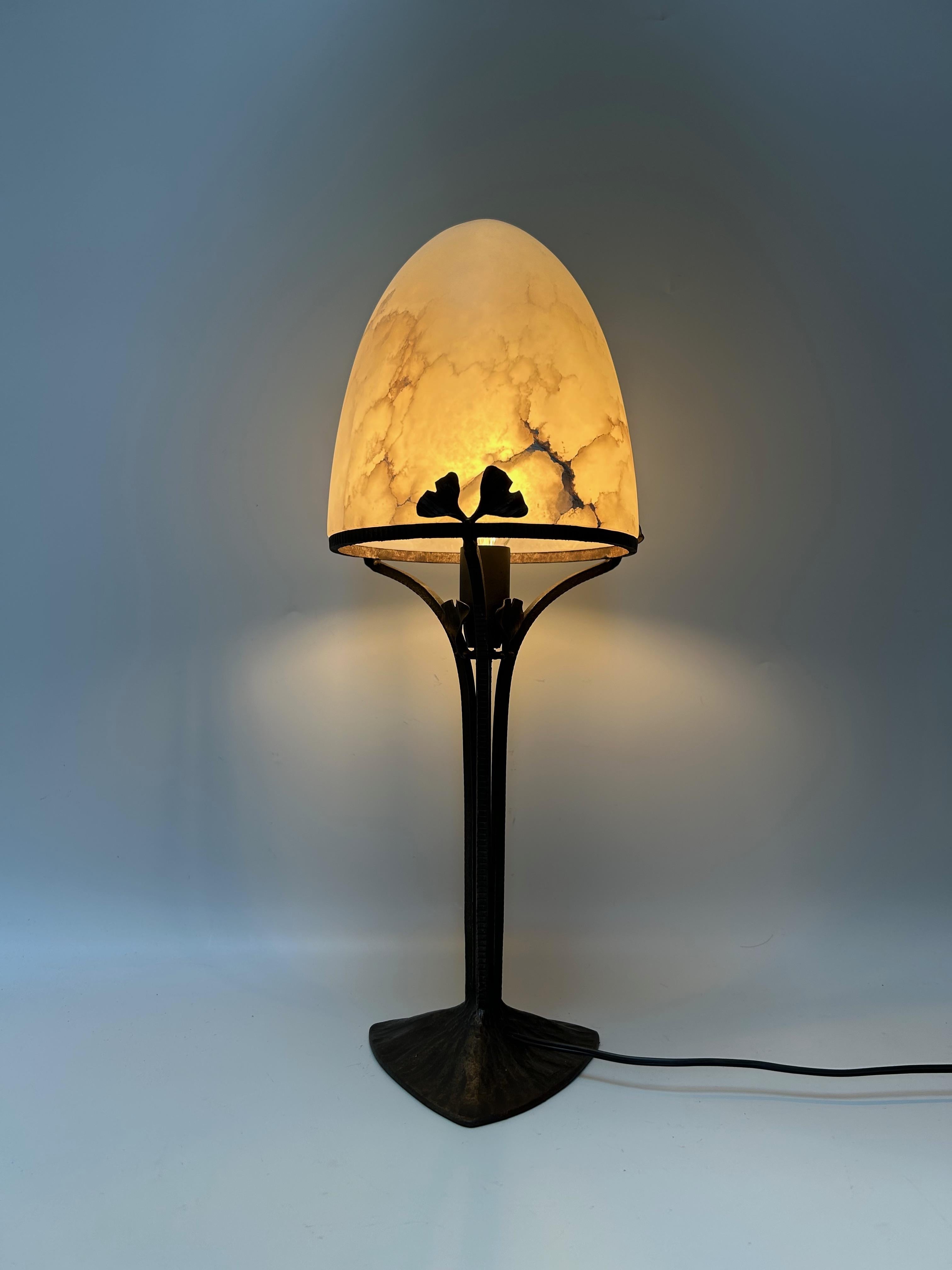 Lámpara Art Déco de Henri Fournet en venta 4