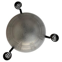 Muller Frères Art Deco Ceiling Light