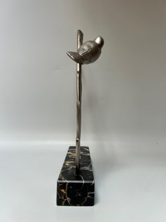 Scultura Art Déco firmata E. Guy