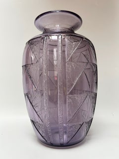 Daum Nancy Art Deco Vase