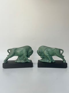 Pair of Art Deco Bookends by Paul Mimaux