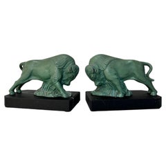 Pair of Art Deco Bookends by Paul Mimaux