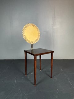 Sculptural Italian Tatlim side chair or dining chair by Marco Mencacci, 1990s
