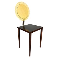 Sculptural Italian Tatlim side chair or dining chair by Marco Mencacci, 1990s