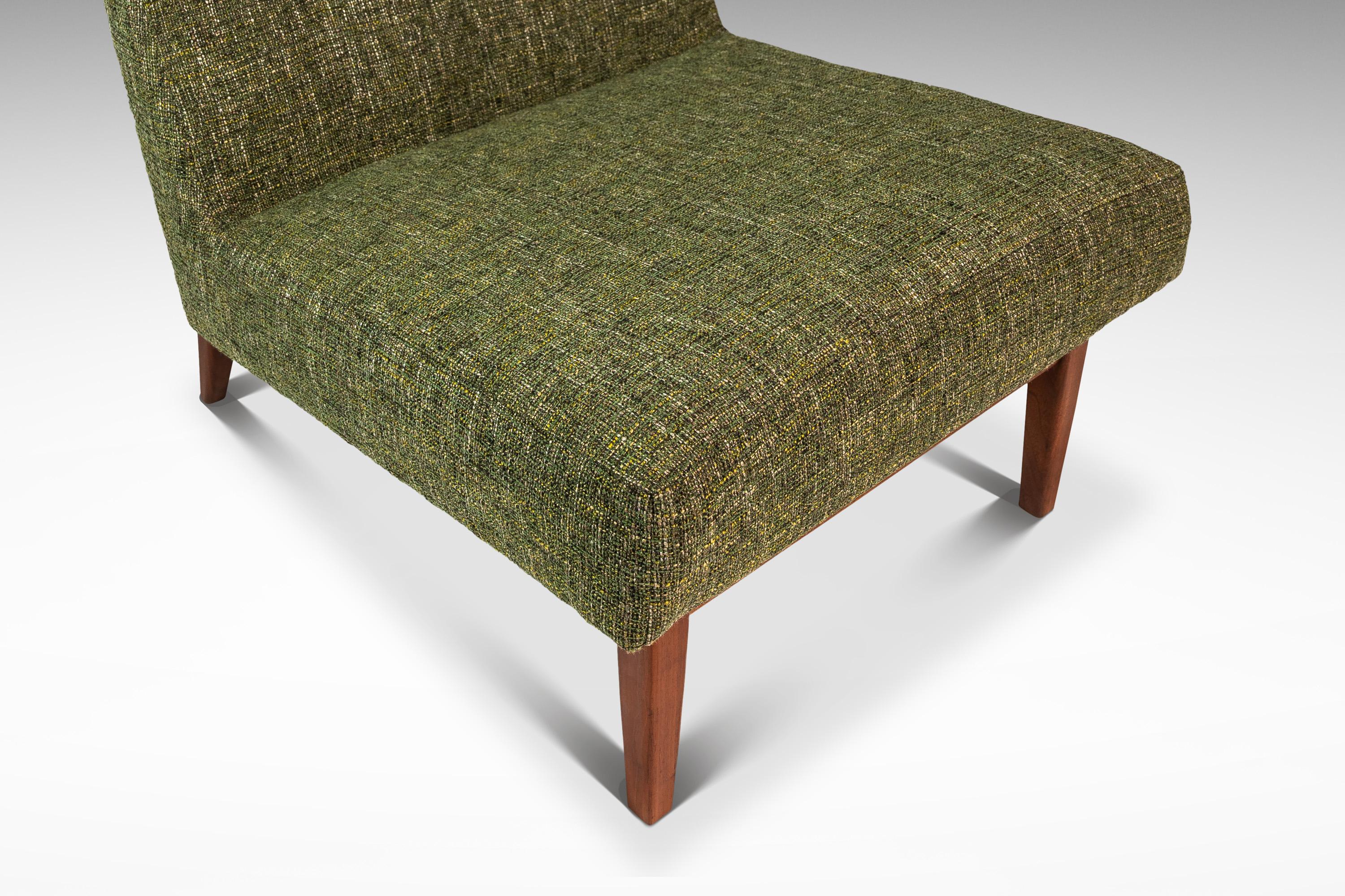 Silla de salón recién tapizada por Milo Baughman para Thayer Coggin, EE.UU., c. 1960 en venta 2