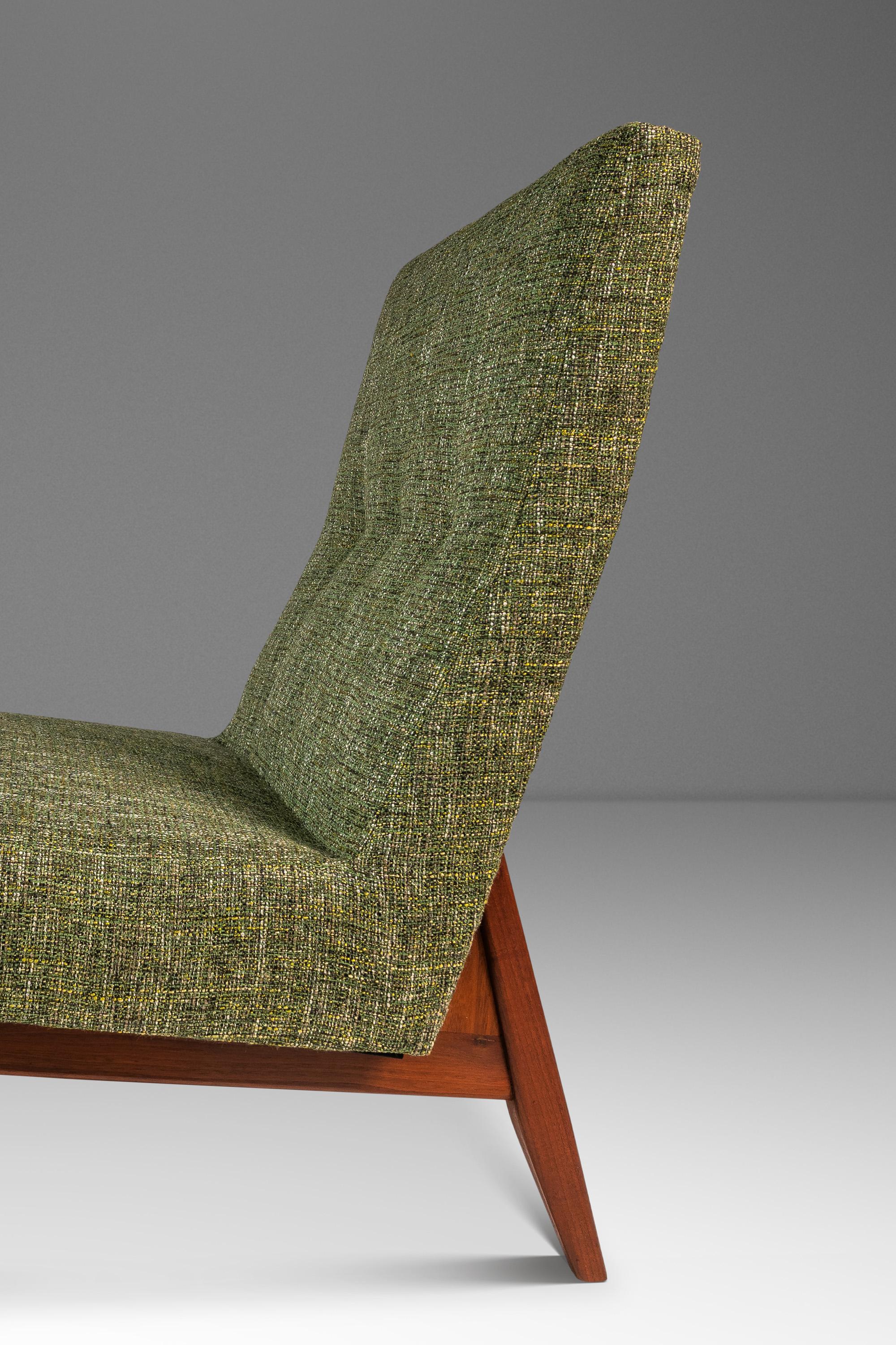 Silla de salón recién tapizada por Milo Baughman para Thayer Coggin, EE.UU., c. 1960 en venta 5