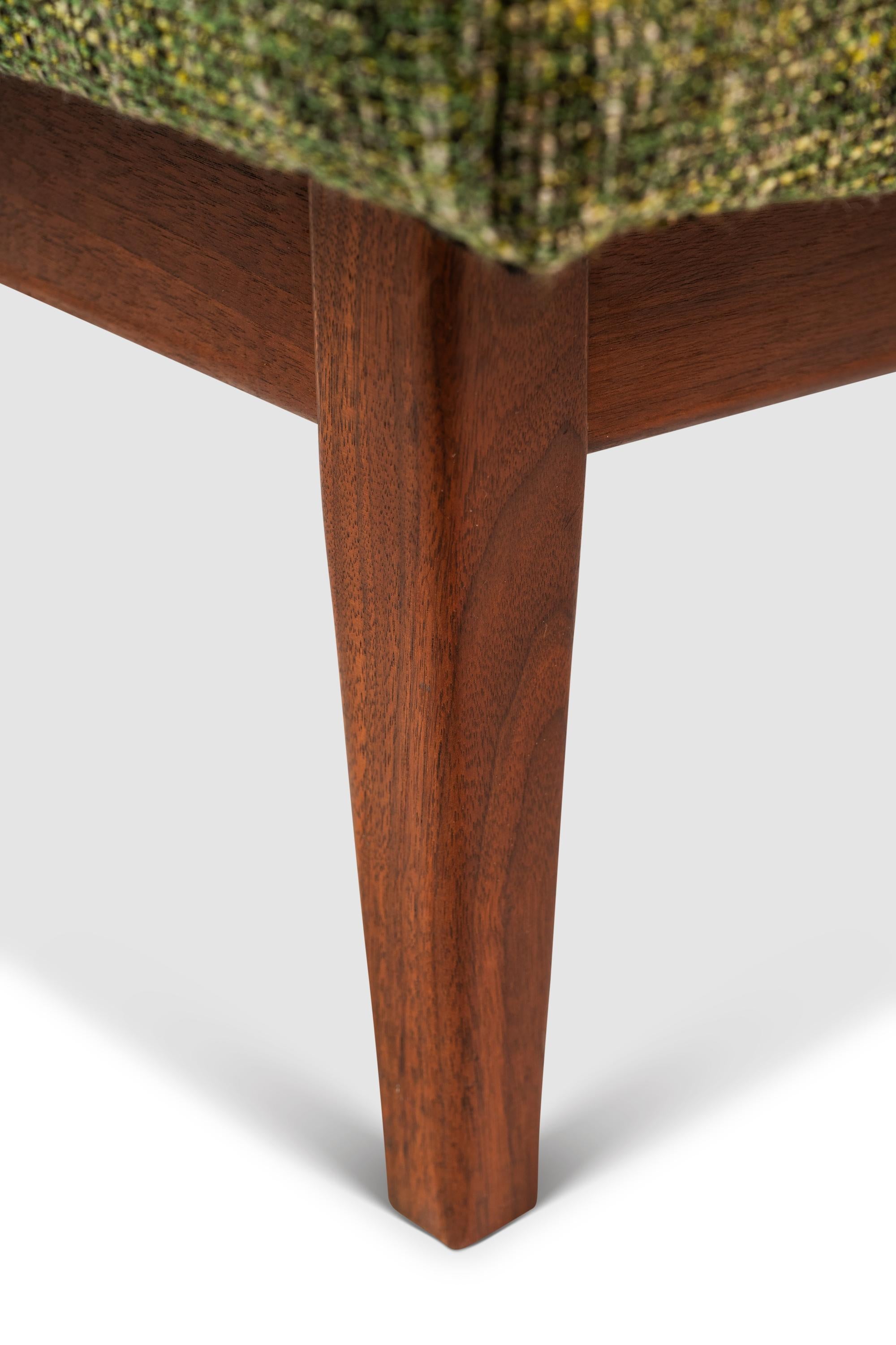 Silla de salón recién tapizada por Milo Baughman para Thayer Coggin, EE.UU., c. 1960 en venta 4