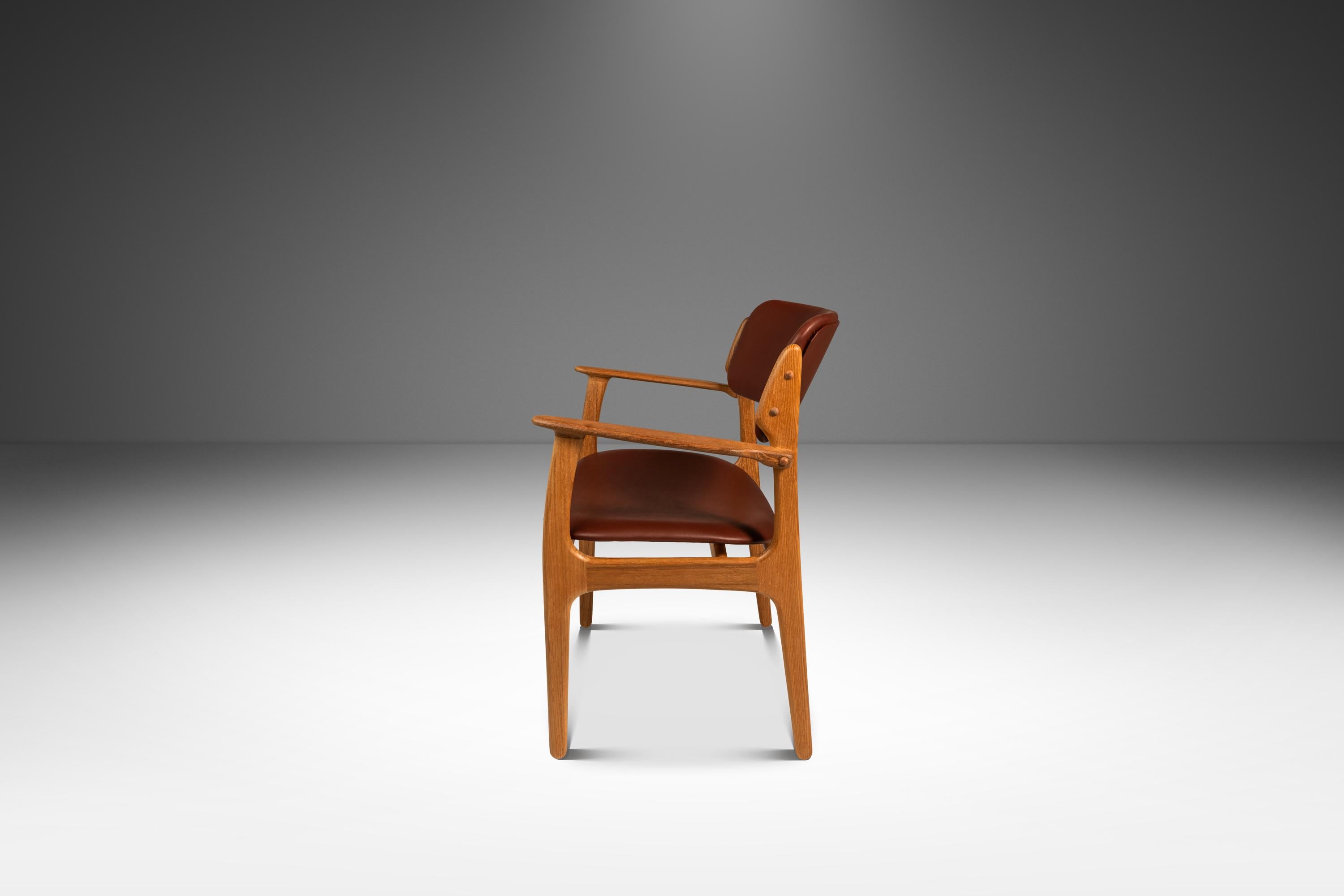 Danish Set of 12 Model 49 Chairs by Erik Buch for O. D. Møbler, Denmark, c. 1960s For Sale