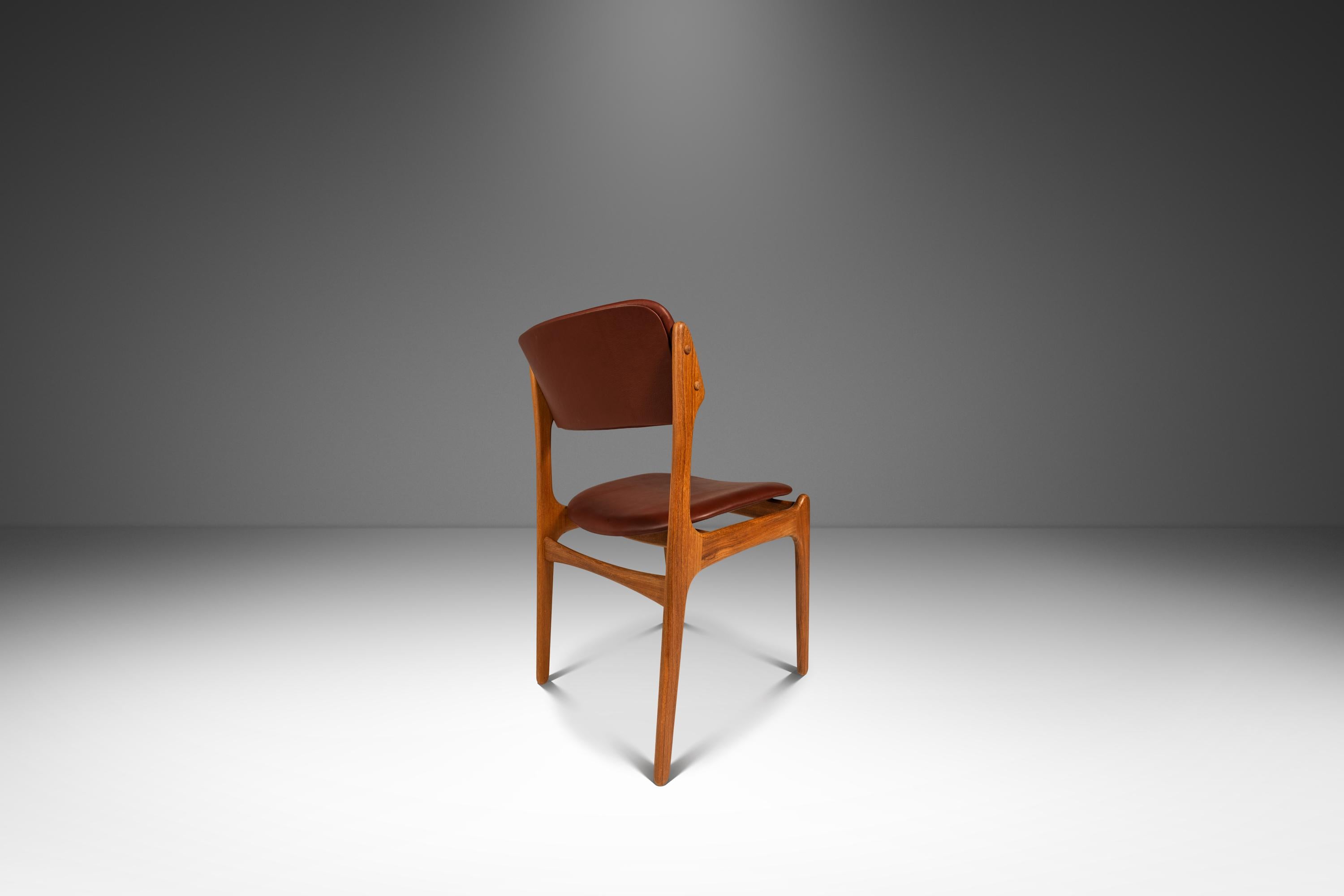 Set of 12 Model 49 Chairs by Erik Buch for O. D. Møbler, Denmark, c. 1960s For Sale 2