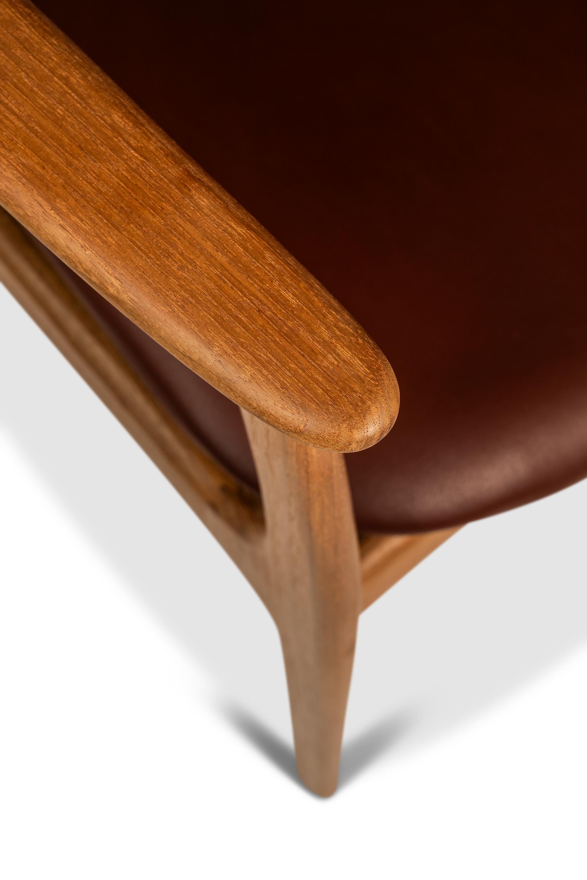 Set of 12 Model 49 Chairs by Erik Buch for O. D. Møbler, Denmark, c. 1960s For Sale 11