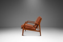 Stuhl Modell 596, Lawrence Peabody & Ib Kofod Larsen, Selig, Dänemark, um die 1950er Jahre