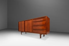 Restored Sideboard in Teak, Svend A. Madsen, Falster Mobelfabrik, Denmark, 1960s