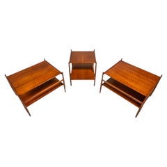 Set of 3 'Suncoast' Tables, Kipp Stewart & Stewart MacDougall, Drexel, USA, 1960