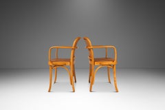 Set of 2 "Prague" Chairs, Josef Frank & Josef Hoffmann, Stendig, Poland, 1960s