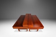 Rare Set of 2 Matching Flip-Top Desks by Peter Løvig Nielsen, Denmark, c. 1960s