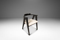 Set of 4 Compass Chairs in the Manner of Alan Gould for Knoll, USA, 1950s