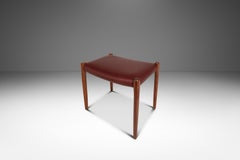 Pouf modèle 77A, Niels Otto Møller pour J.L. Møller Mobelfabrik, Danemark, années 1960