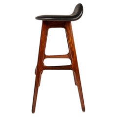 Danish Model OD-61 Bar Stool by Erik Buch for O.D. Mobler, Denmark, 1960's