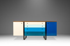 Sled-Based Credenza After George Nelson and Finn Juhl, USA, c. 1960