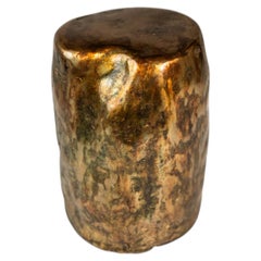 1 of 1 Solid Brass Vessel / Vase, Mark Leblanc for Leblanc Studios, USA, 2020s