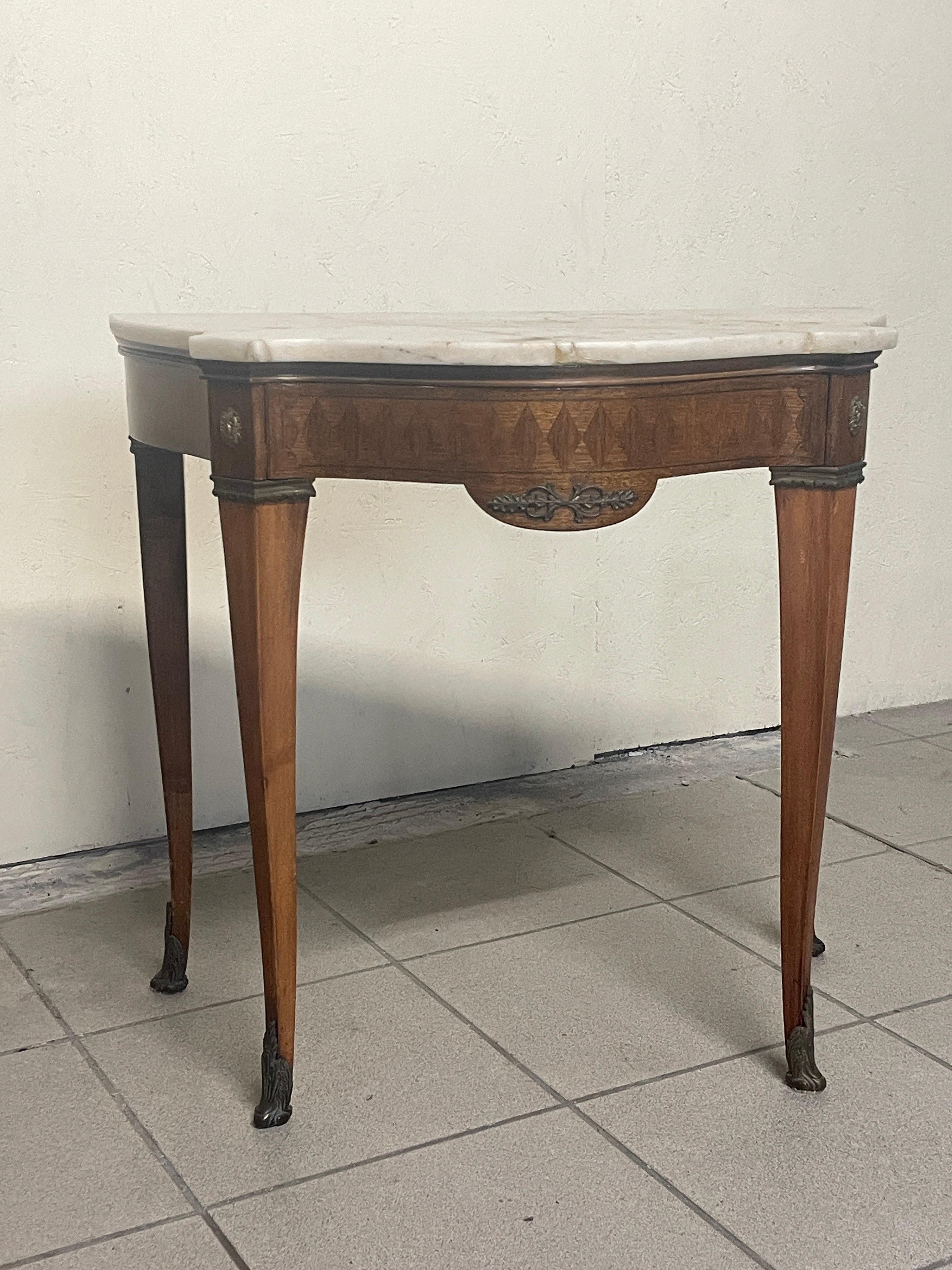 Mid-20th Century Coppia di comodini anni '40 - '50 nello stile di Paolo Buffa en vente