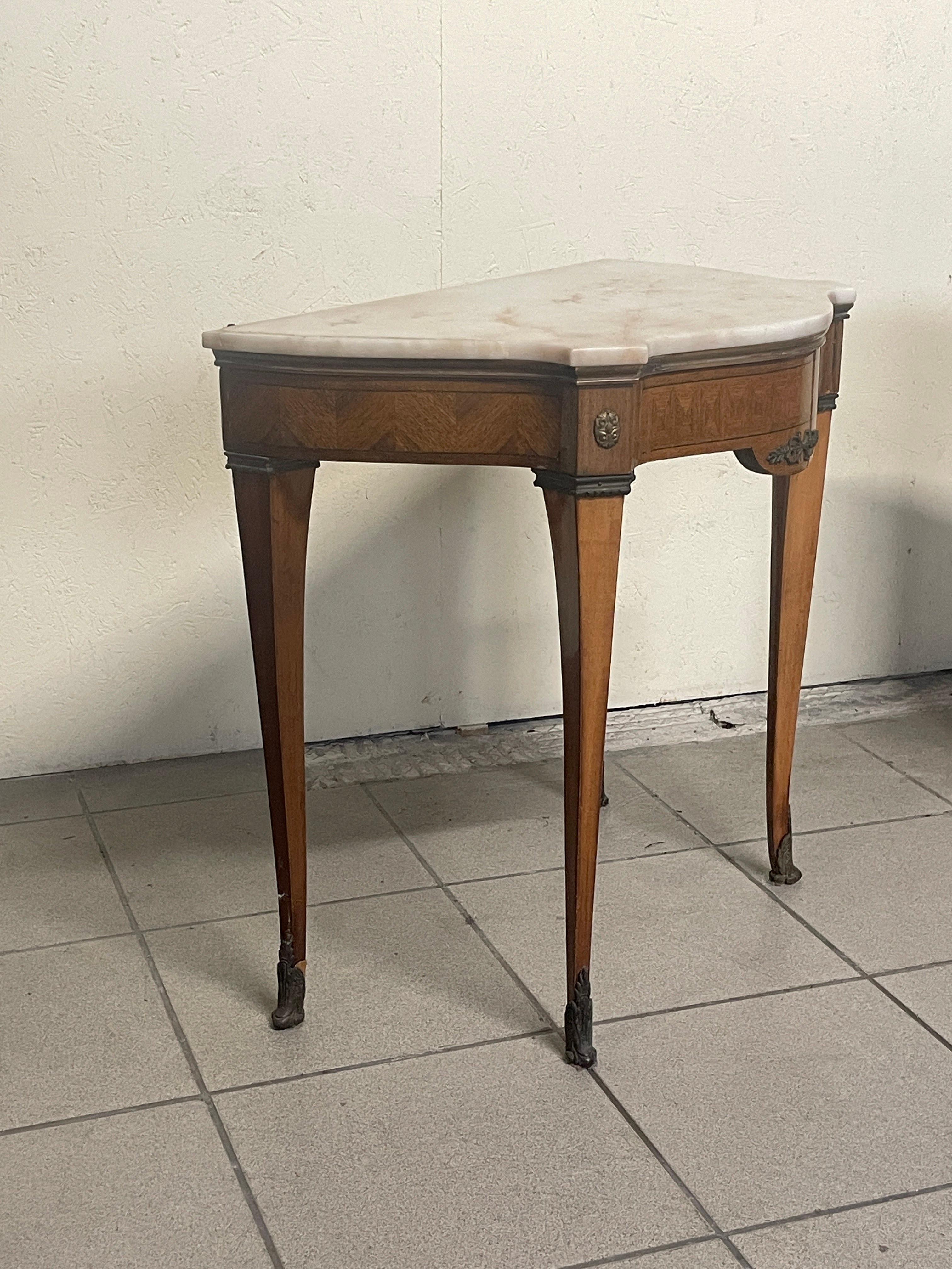 Coppia di comodini anni '40 - '50 nello stile di Paolo Buffa en vente 2