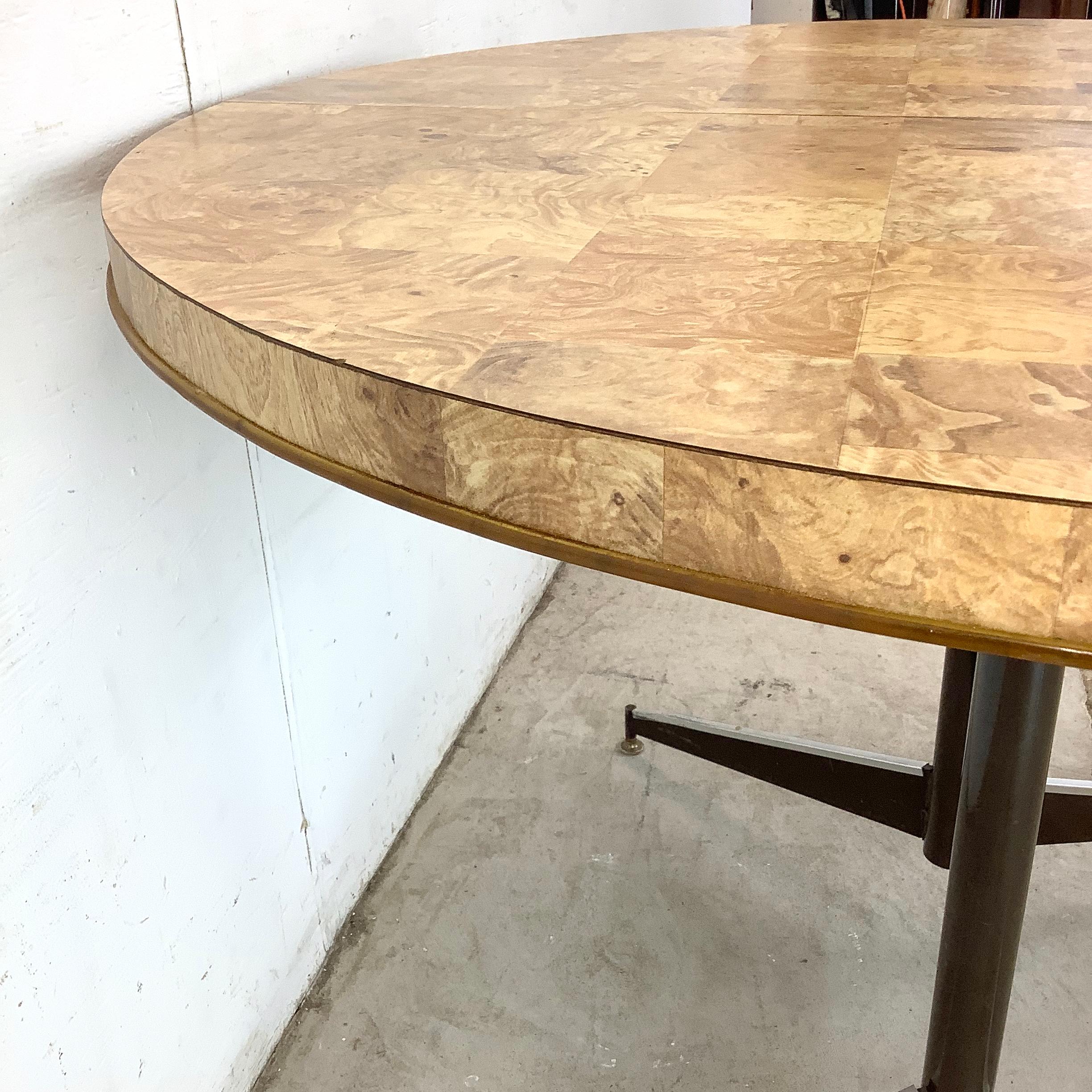 Vintage Circular Dining Table For Sale 6