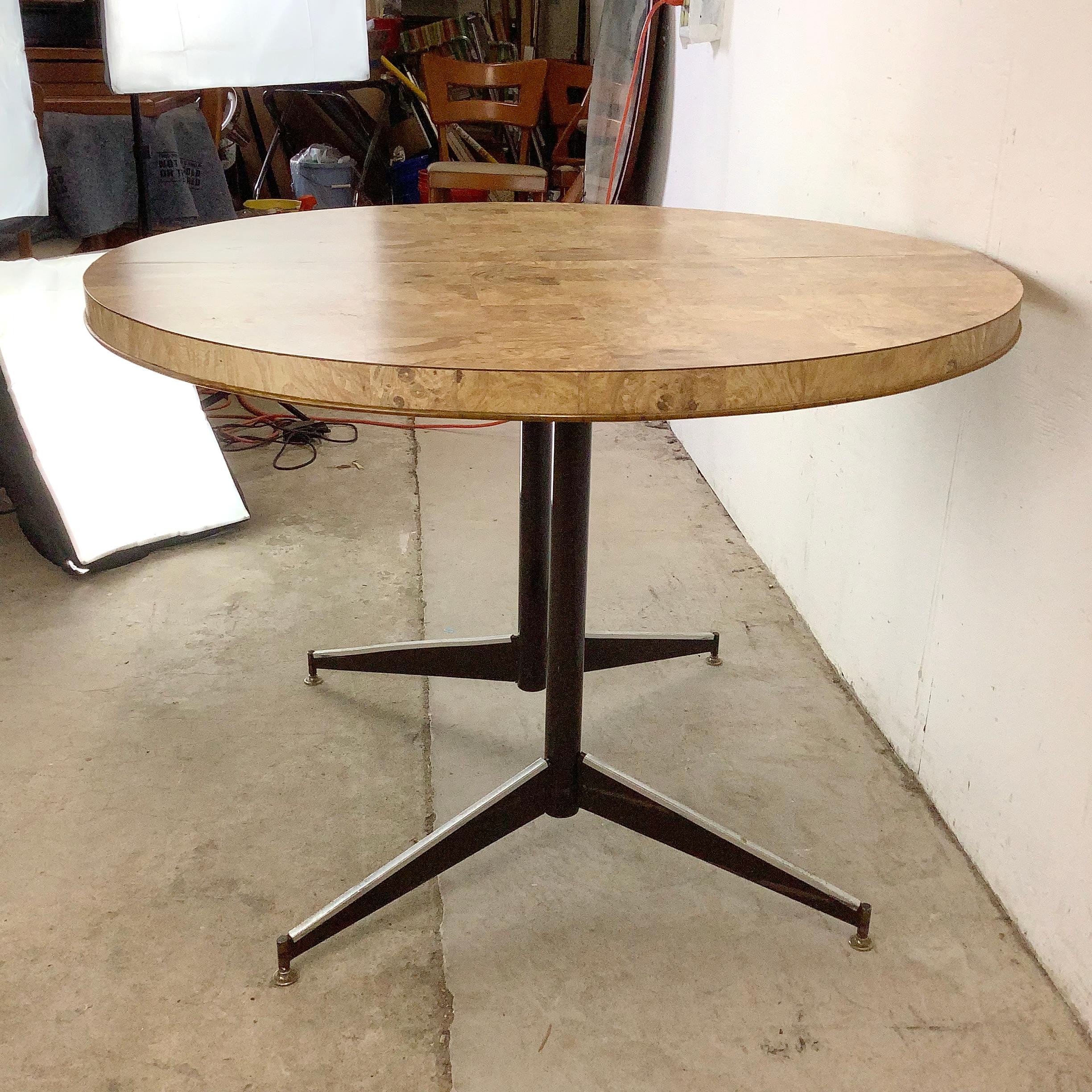 Vintage Circular Dining Table For Sale 2