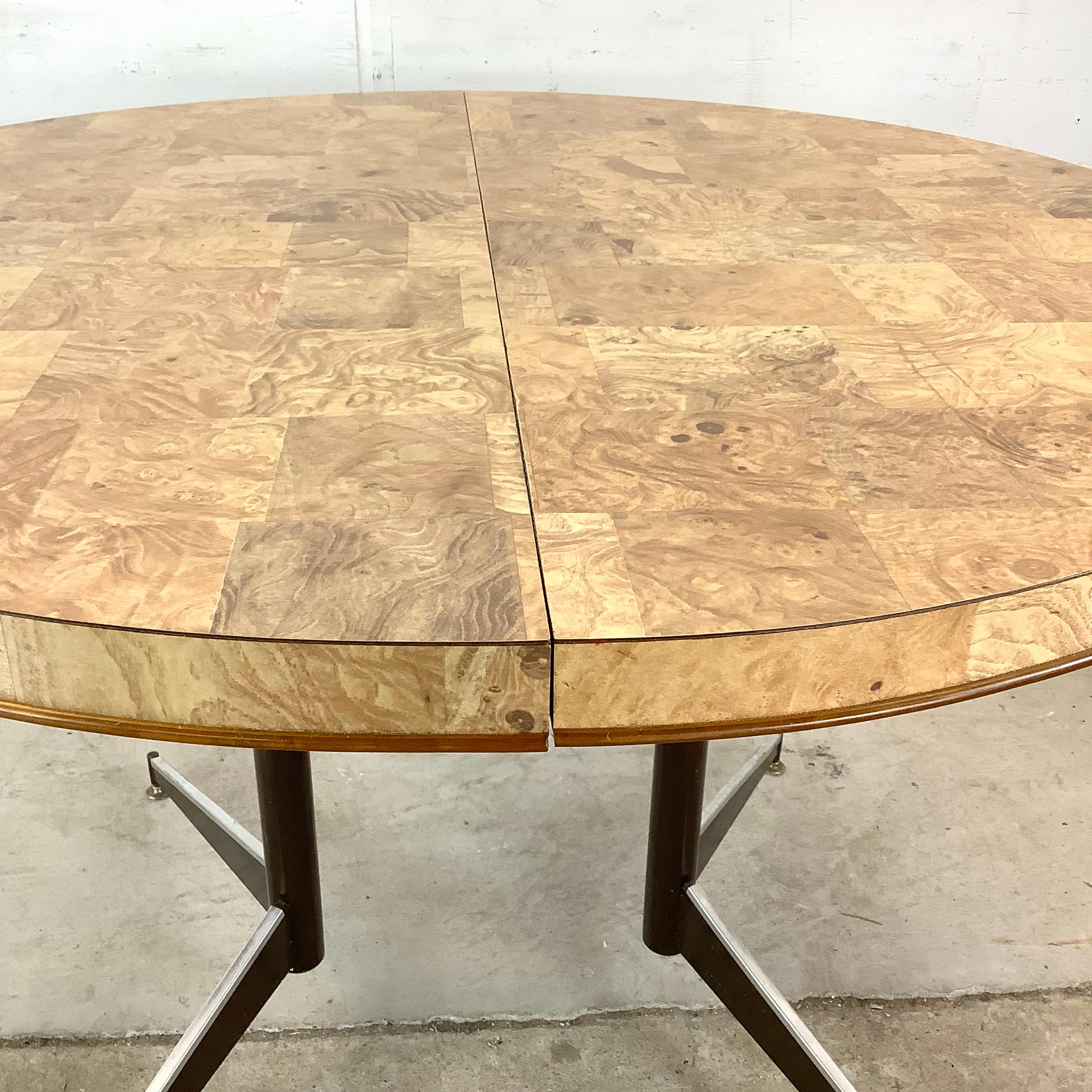 Vintage Circular Dining Table For Sale 12